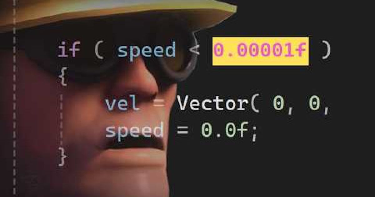 12 Blips Code The Single Line of Code That Haunted Team Fortress 2 for Six Years ...